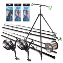 Ultimate BeachForce Strandhengel Set -Exporteren Vis Kunsten Winkel 31e9ff12725dc546