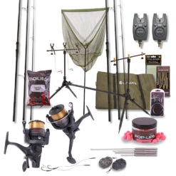 Ultimate Adventure Mega Carp Set -Exporteren Vis Kunsten Winkel 356f02182ff4f010