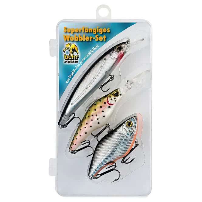 Behr Trendex Crankbait Set 2 - 3pcs 3 Behr Trendex Crankbait Set 2 - 3pcs