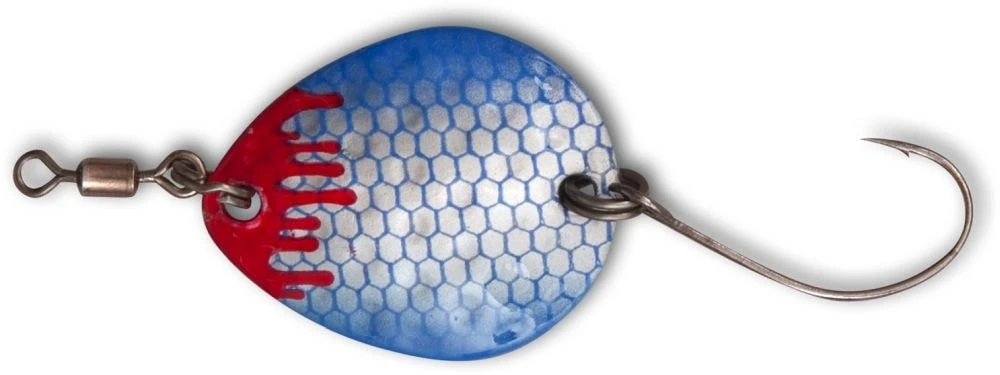 Magic Trout Bloody Blades Lepel Silver/Blue 2,1g 3 Magic Trout Bloody Blades Lepel Silver/Blue 2,1g