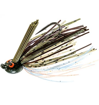 Z-Man Crosseyez Power Finesse Jig 3/8 Pond Scum 3 Z-Man Crosseyez Power Finesse Jig 3/8 Pond Scum