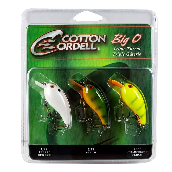 Cotton Cordell 3 Pack Big O Triple Threat 3 Cotton Cordell 3 Pack Big O Triple Threat
