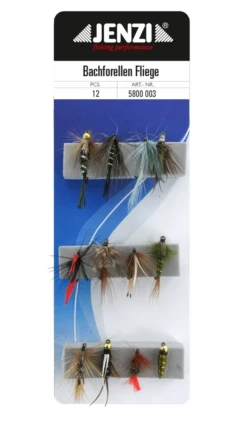 Jenzi Brook Trout Fly 12pcs
