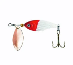 Wizard Chub Spinner White/Red 8gr
