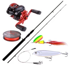 Ultimate Cast Special Baitcaster Set -Exporteren Vis Kunsten Winkel 94d3a912cf2d3e75