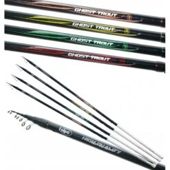 Kolpo Ghost Trout 3,90m 2-10gr 126cm (Tele) -Exporteren Vis Kunsten Winkel 9eb73944bf0c7643