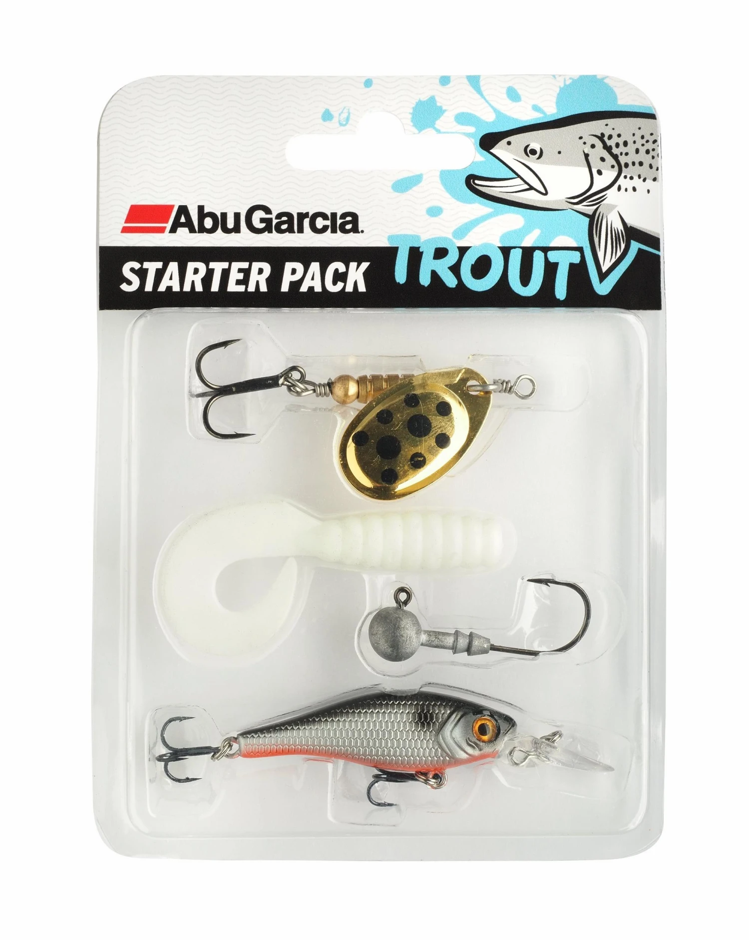 Abu Garcia Starter Pack Trout Kunstaas Set (4pcs) 3 Abu Garcia Starter Pack Trout Kunstaas Set (4pcs)