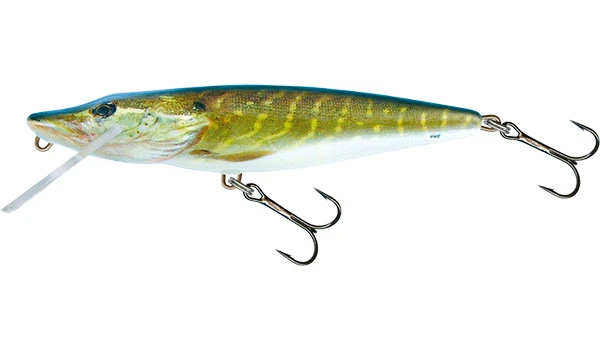 Salmo Pike Deep Runner Plug Real Pike 11cm 3 Salmo Pike Deep Runner Plug Real Pike 11cm