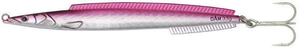 Dam Salt-X Sandeel Blade 12.5cm 33gr Sinking Pink Uv 3 Dam Salt-X Sandeel Blade 12.5cm 33gr Sinking Pink Uv