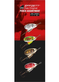 Effzett Assortment 4Pcs Spinner #3 12gr Sinking Zander -Exporteren Vis Kunsten Winkel b7346882d03ad0dc