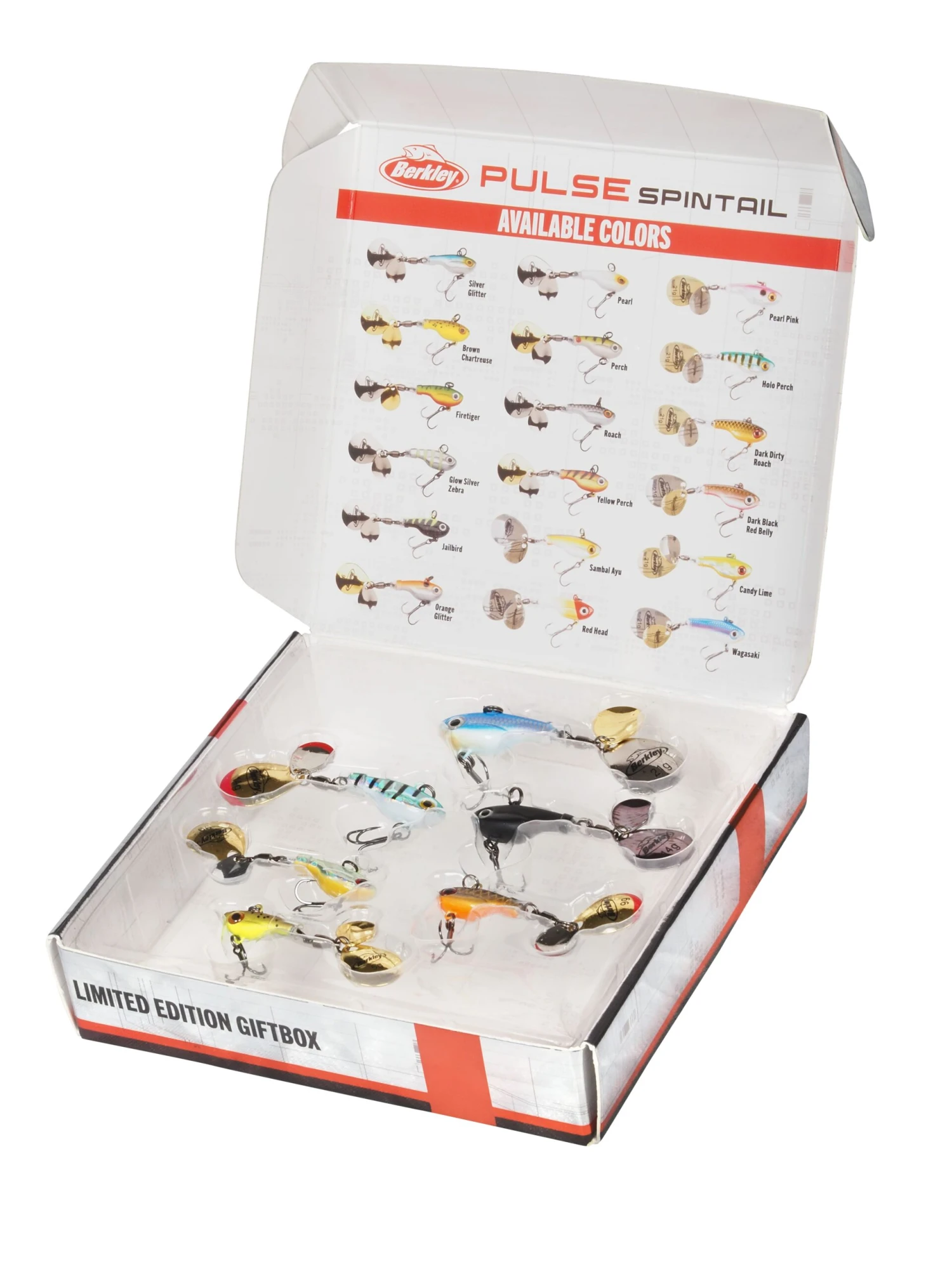 Berkley Pulse Spintail Kunstaas Gift Box Limited Edition 2022 (6 Stuks) 4 Berkley Pulse Spintail Kunstaas Gift Box Limited Edition 2022 (6 Stuks) - Afbeelding 2