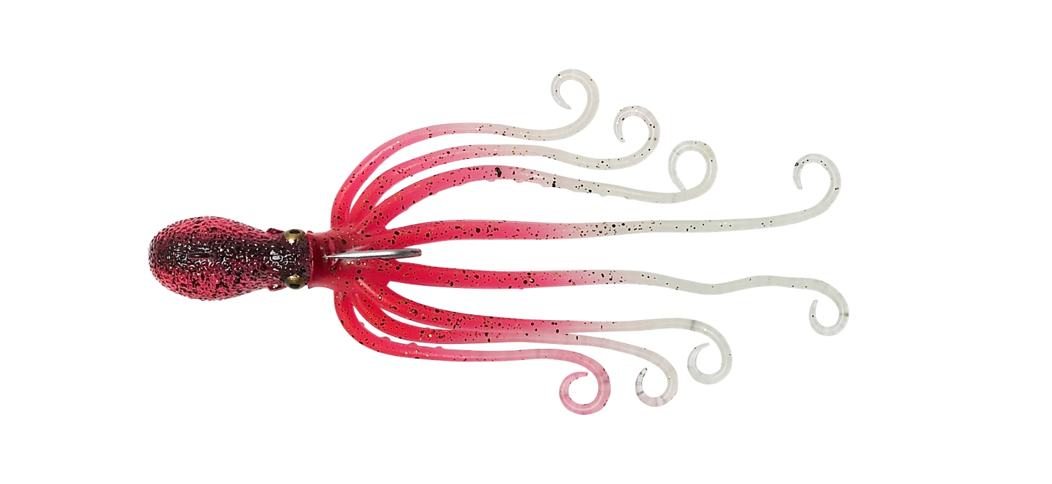 Savage Gear 3D Octopus 20cm 185g Sinking UV Pink/Glow 3 Savage Gear 3D Octopus 20cm 185g Sinking UV Pink/Glow