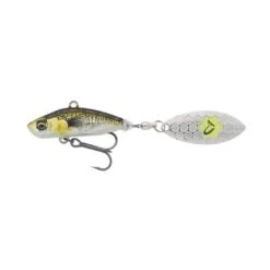 Savage Gear 3D Sticklebait Tailspin 7,3cm 13gr Sinking Green Ayu Silver