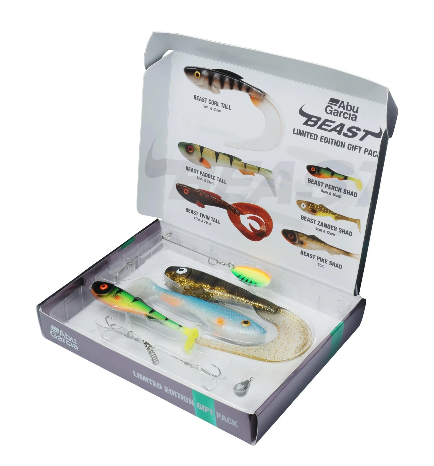 Abu Garcia Beast Gift Pack Kunstaas Set (6 Stuks) 4 Abu Garcia Beast Gift Pack Kunstaas Set (6 Stuks) - Afbeelding 2