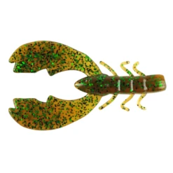 Berkley Powerbait Chigger Craw 3'' 10pcs Green Pumpkin Fleck