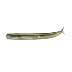 Fiiish Crazy Sand Eel Body 100 Khaki (3stuks)