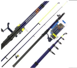 Angling Pursuits Telescopic Beachcaster Combo 3,60m (50-150g) -Exporteren Vis Kunsten Winkel f489b5e96dfb268f