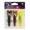 Fox Rage Critters UV Mixed Colour Packs 3pcs Mixed Colours 9cm -Exporteren Vis Kunsten Winkel f8b1559230780469
